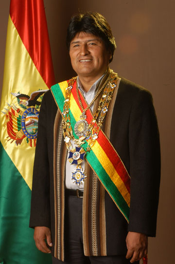 Evo morales r hi-res stock photography and images - Alamy