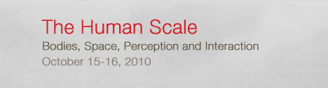 The Human Scale Graduate Conference