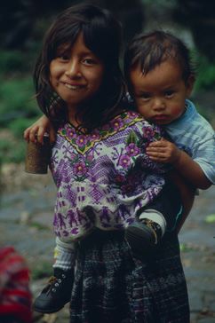 Two Guatamalan children