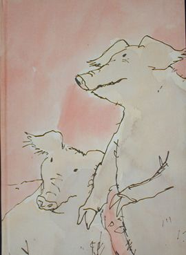 Animal Farm: A Fairy Story, 1984, drawings by Quentin Blake