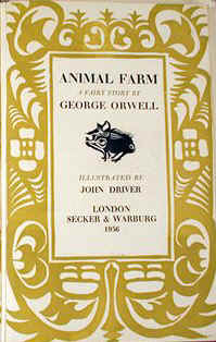 Animal Farm, Illustrated by John Driver, never published