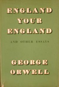 England Your England and Other Essays, 1st edition