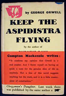 Keep the Aspidistra Flying with red wraparound band