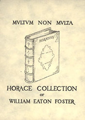 Foster Horace Collection Bookplate