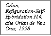 Text Box: Orlan, Refiguration-Self-Hybridation N.4, dite Orlan de Vera Cruz, 1998 