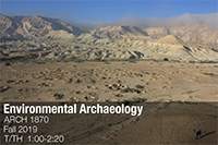 Environmental Archaeology course poster