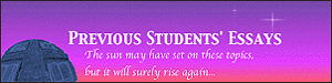 Presidential Seminar -- Banner WIDTH=