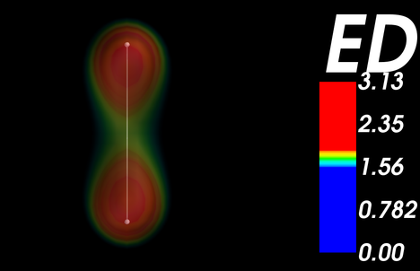 H2electrondensity