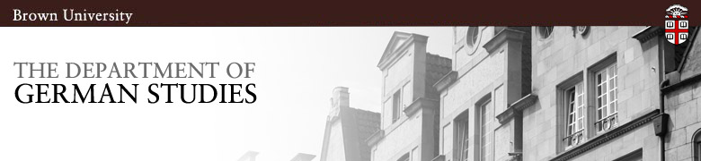 Brown University German Studies