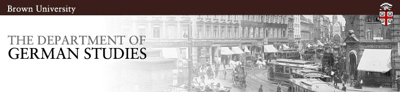 Brown University German Studies