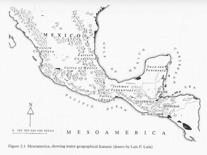 The meaning of urban form and landscape among the Maya