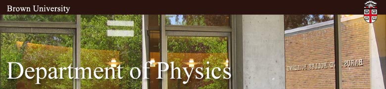 Department of Physics, Brown University