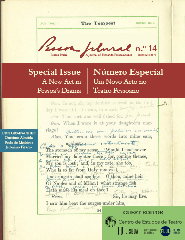 PDF) Pessoa Plural - A Journal of Fernando Pessoa Studies, No. 14, Special  Issue: A New Act in Pessoa's Drama