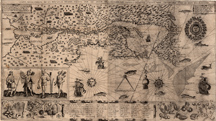 Champlain 1613 map