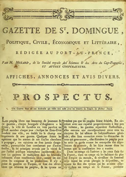 Recherches, mémoires et observations sur les
maladies épizootiques de Saint-Domingue
