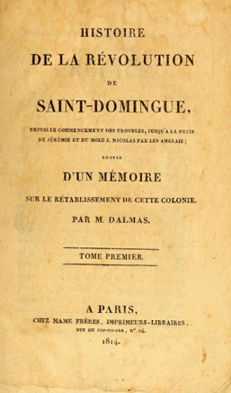 Histoire de la révolution de Saint-Domingue