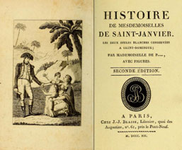 Histoire de Mesdemoiselles de Saint-Janvier.