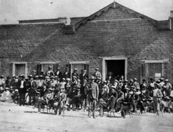 Trial Participants outside Pima County Court House