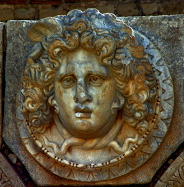 Leptis Magna Gorgon head