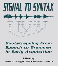 Signal to syntax - James L. Morgan