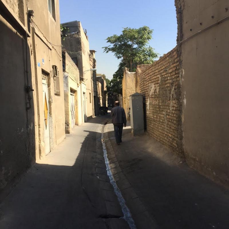 A street near the clinic in Tehran