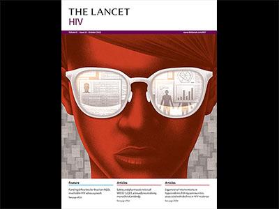 Lancet Cover - Man with sunglasses
