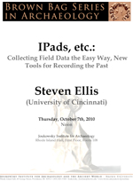 Brown Bag Series in Archaeology: Steven Ellis (University of Cincinnati): 