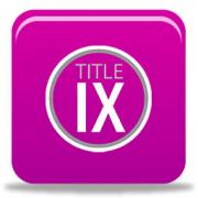 Button that navigates to the Title IX website