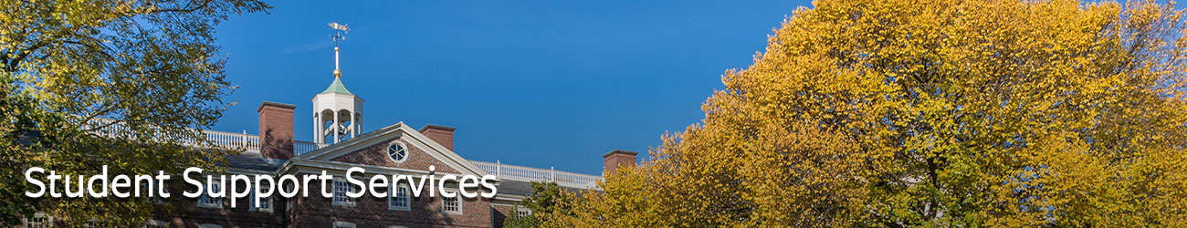 Site banner image for Student Support