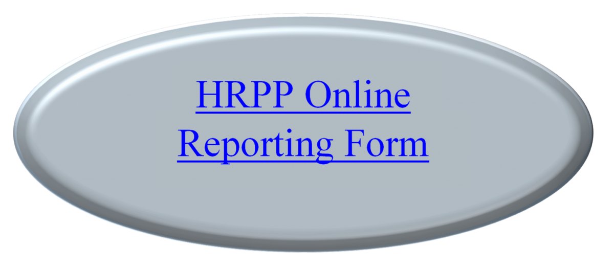 HRPP Online Reporting Form