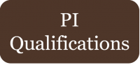 PI Qualifications