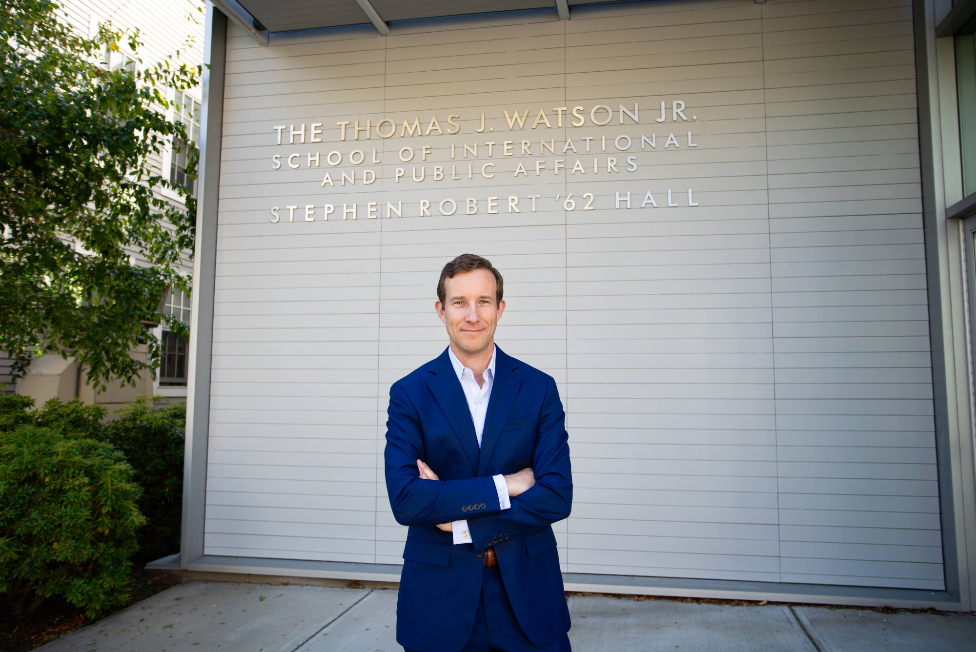 John Friedman on Brown's campus