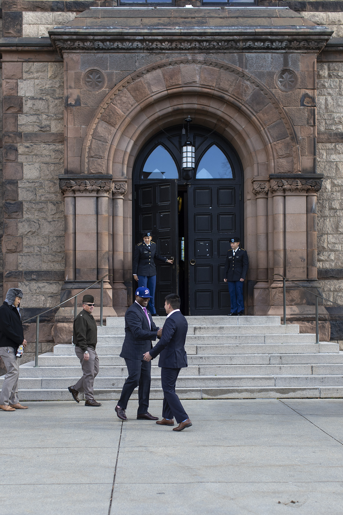 veterans day at Sayles Hall
