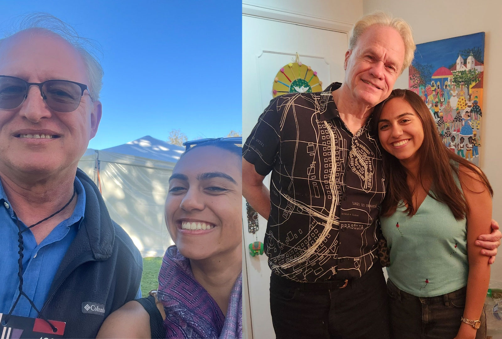 Michelle Alas Molina with Patrick Heller and James Green