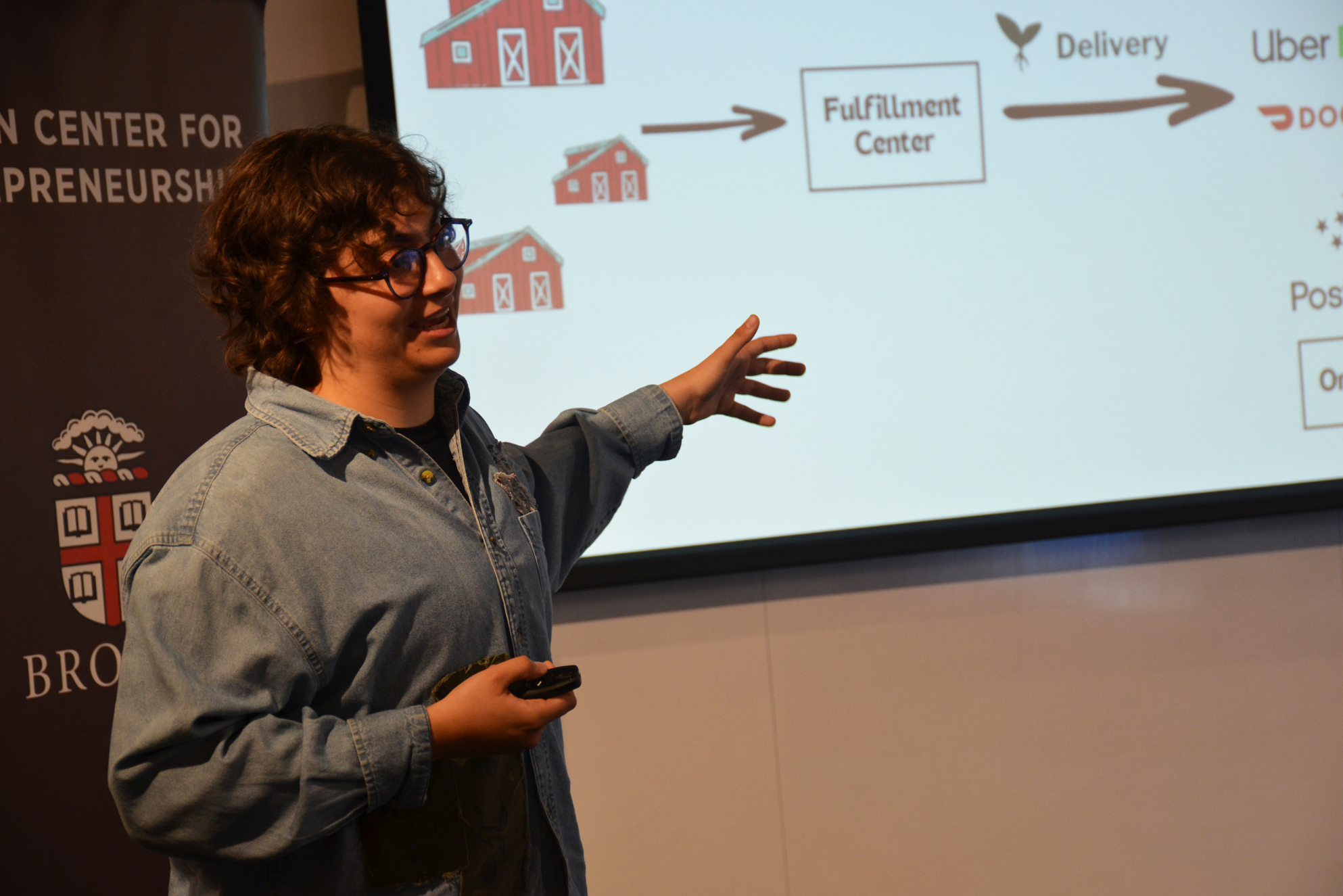Galit Ringach presents a pitch
