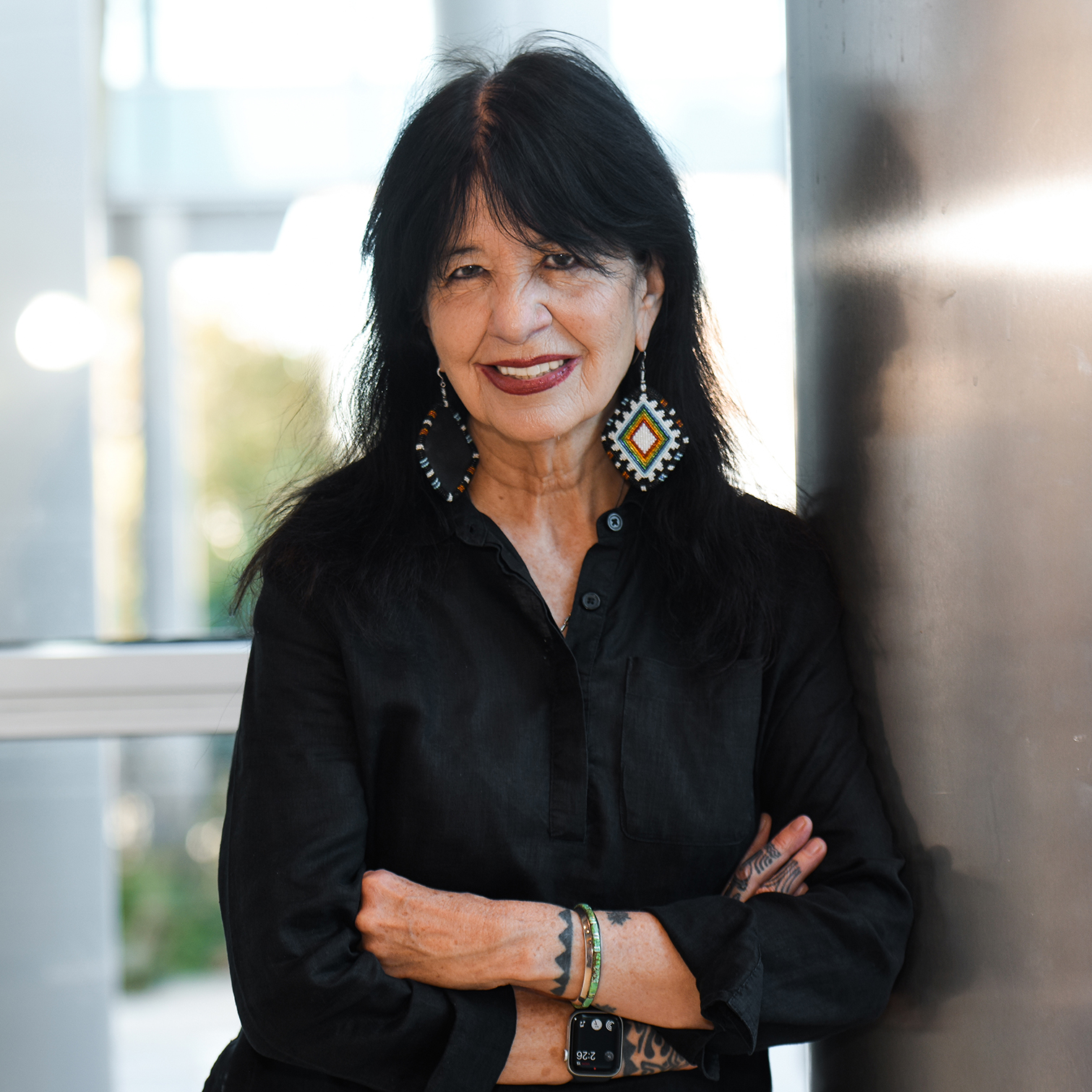 Joy Harjo, photo by Denise Toombs