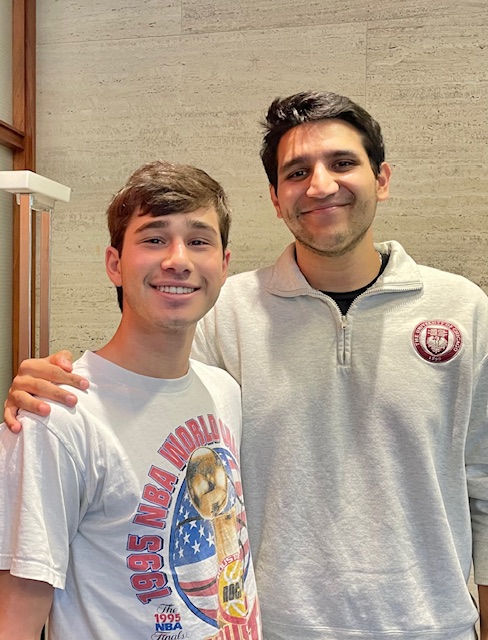 Canaan Estes and Taher Vahanvaty
