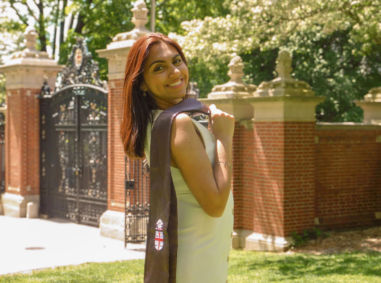 Michelle Alas Molina at graduation