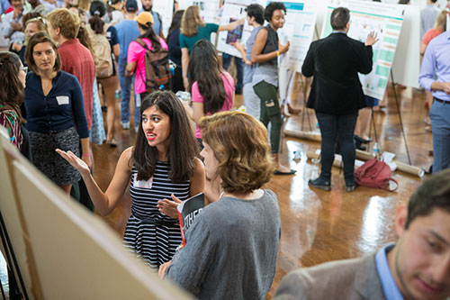 Scene from Summer Research Symposium