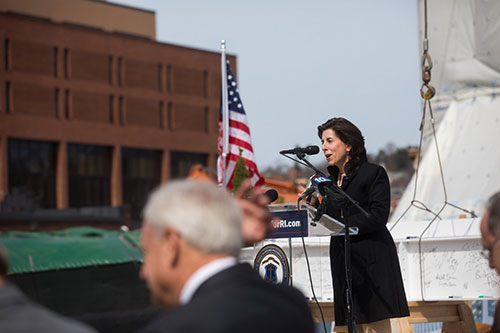 Rhode Island Gov. Gina Raimondo