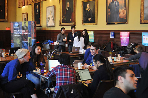 Coders in Sayles Hall