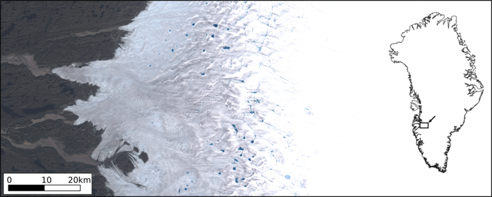 Greenland's snowline
