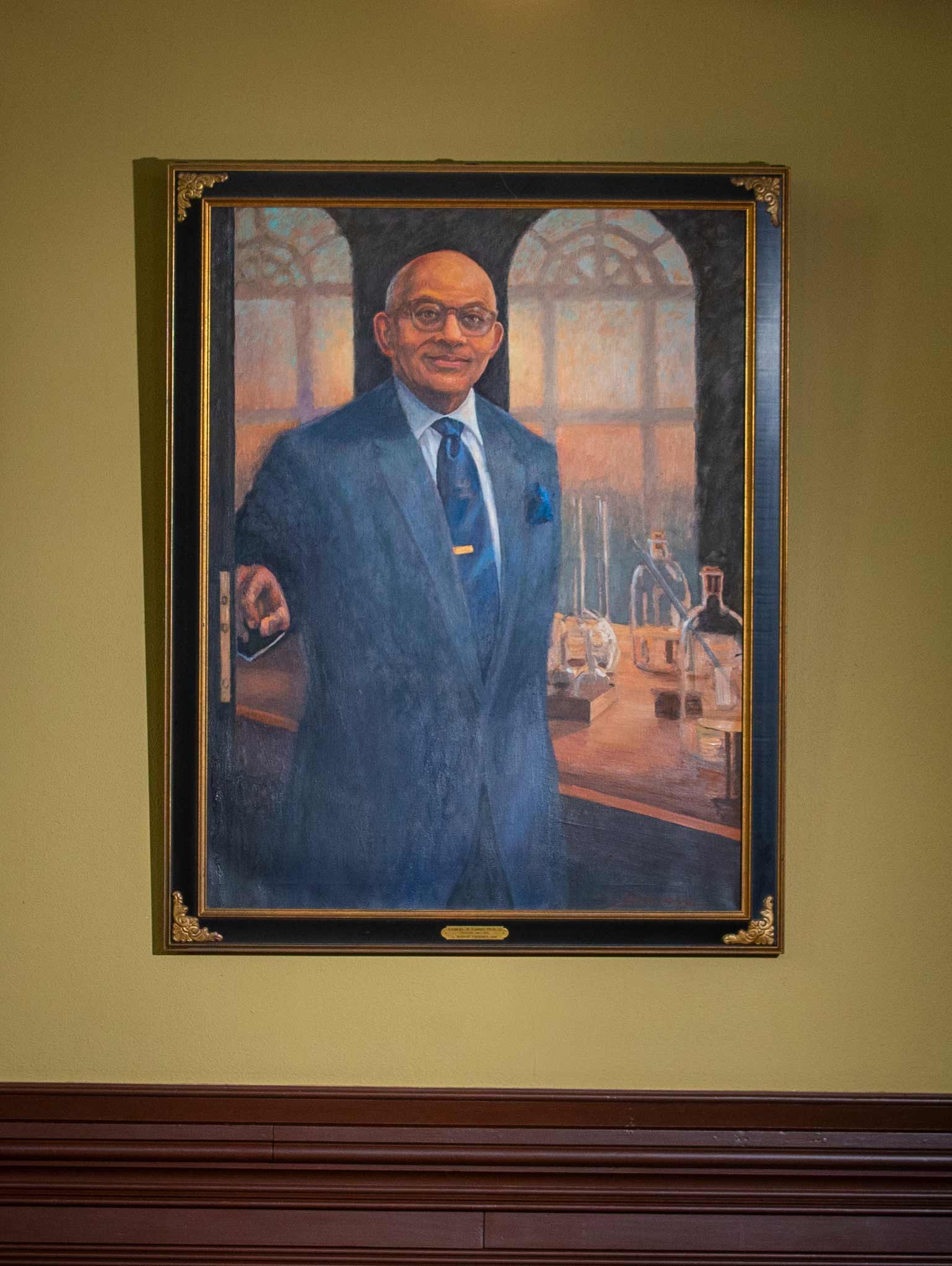 Portrait of Dr. Samuel M. Nabrit 