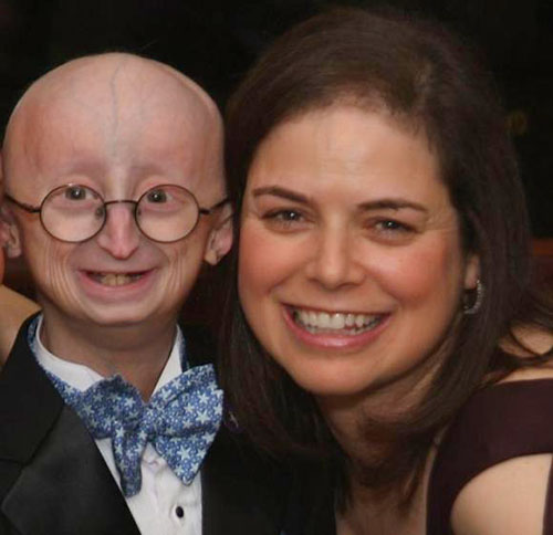 Sam Berns and Dr. Leslie Gordon