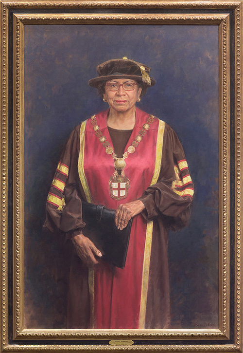 Ruth Simmons' portrait