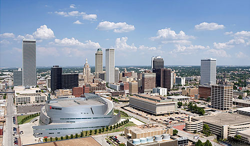 Tulsa skyline