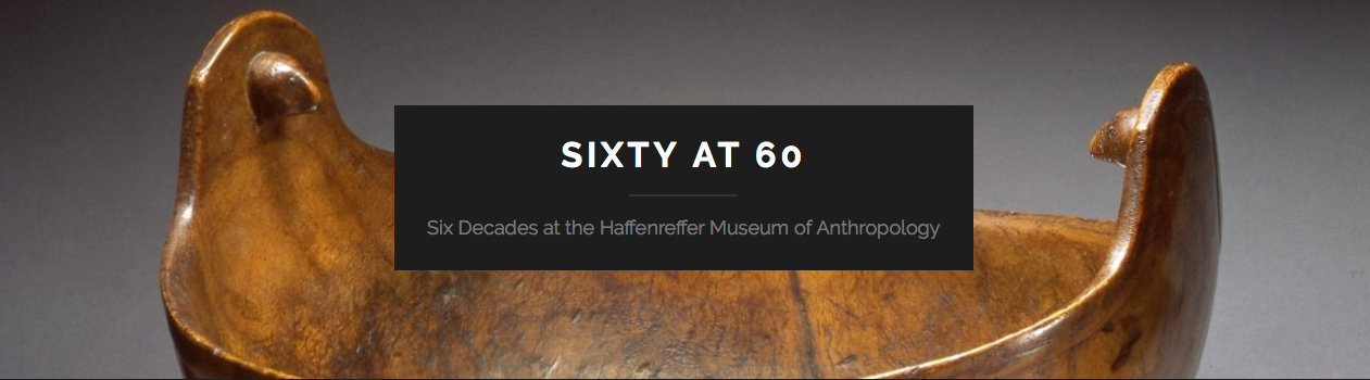 Carved boat with text - Sixty at 60: Six decades of the Haffenreffer Museum of Anthropology