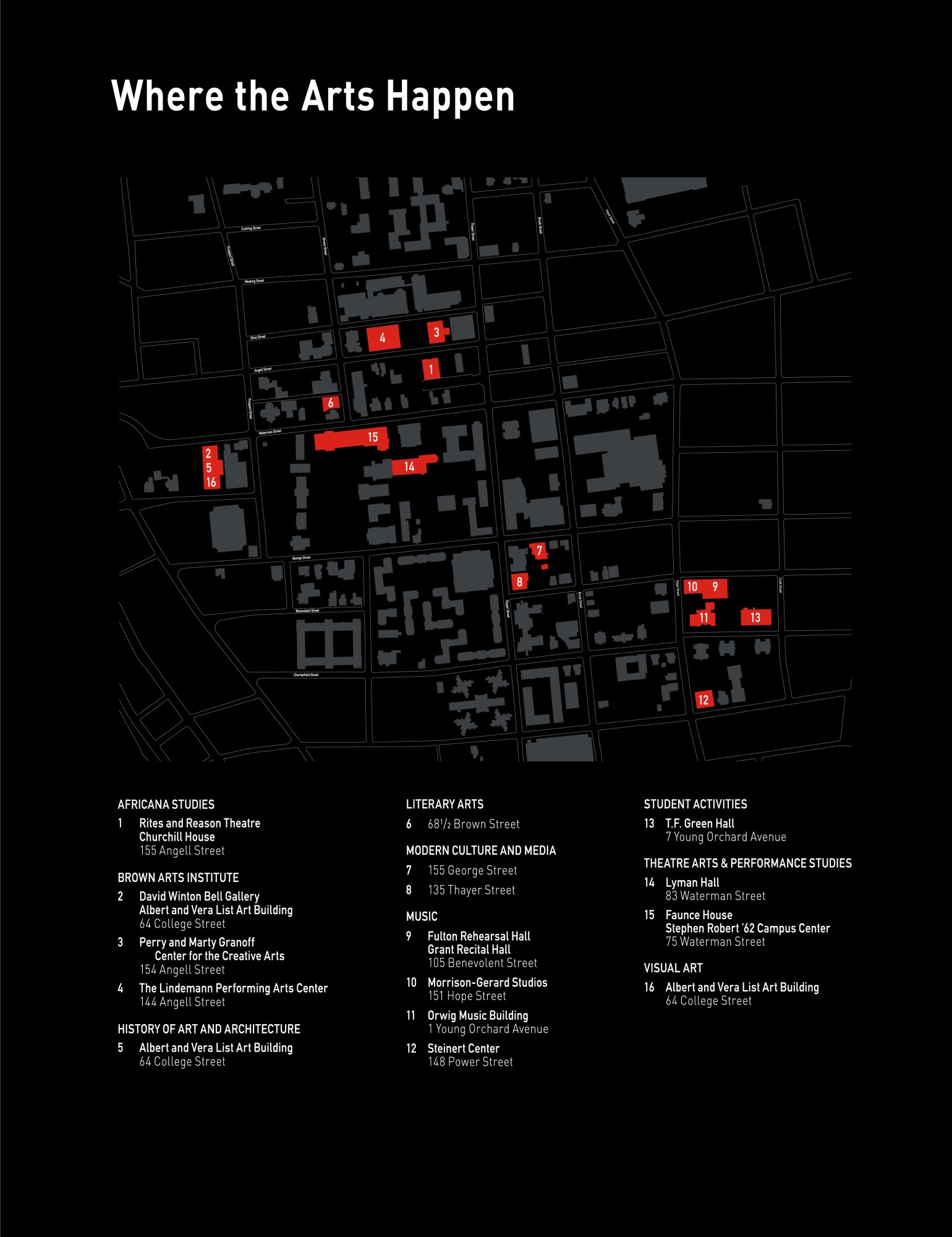 arts district map