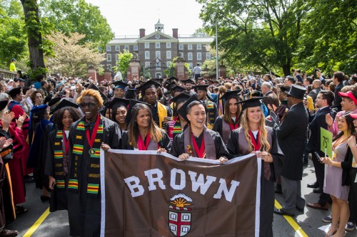 Commencement procession