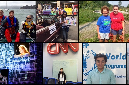 Collage of Twitter photos